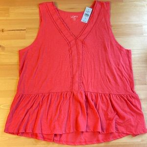 Loft Tank - Size Petite Large NWT